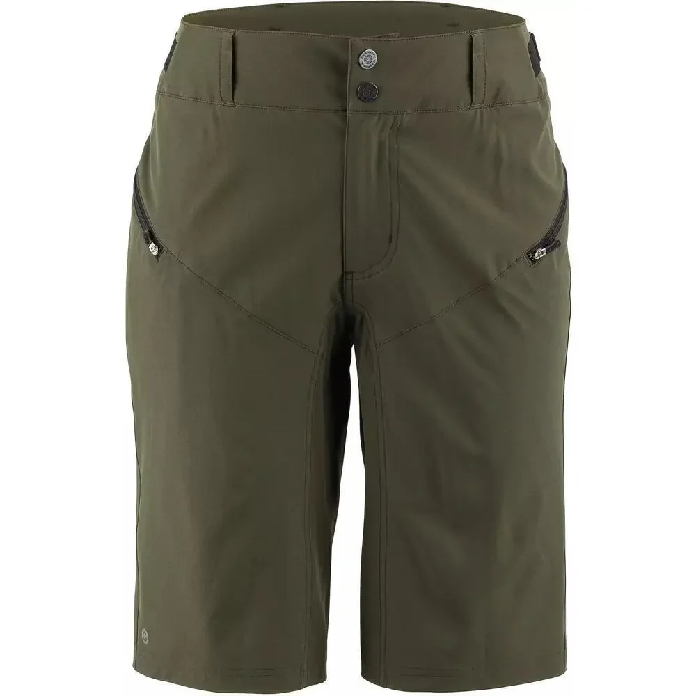 NEW Louis Garneau Women's Large Latitude 2 Shorts Forest Green Cycling Biking